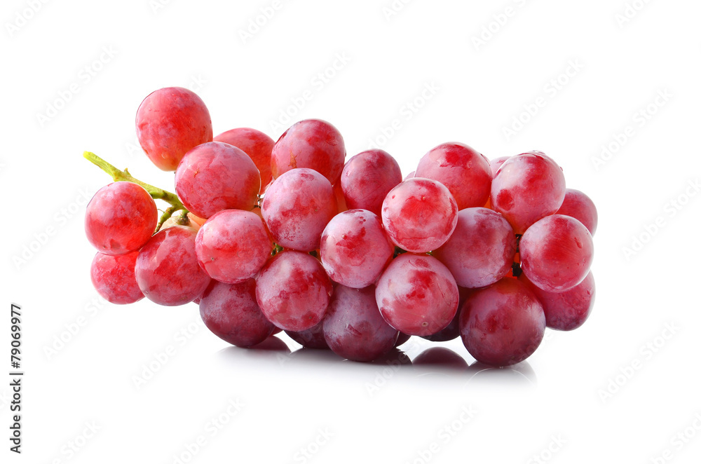 grape isolated on white