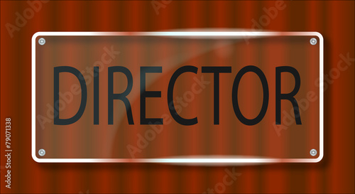 Director Door Plaque