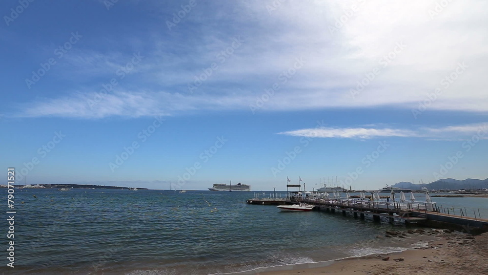 Cannes France coast Cote d'Azur Cannes France coast Cote d'Azur
