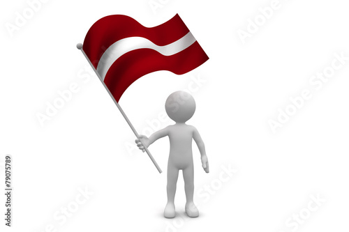 Latvia Flag