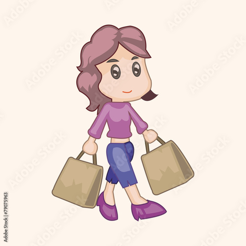 shopper theme elemets vector,eps