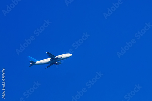 Jet airplane in sky