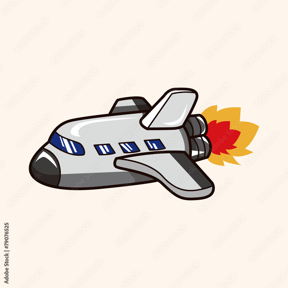 Spaceship theme elements vector,eps Spaceship theme elements vector,eps