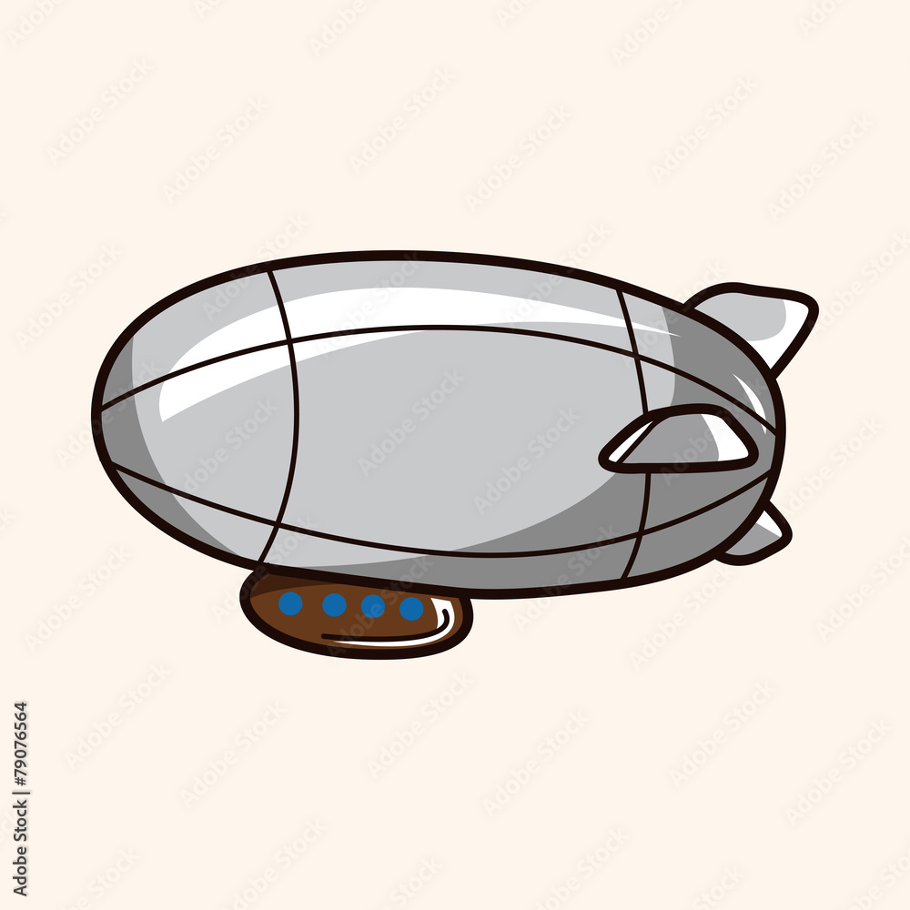 airship theme elements vector,eps airship theme elements vector,eps