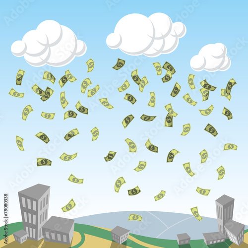 rain of dollars