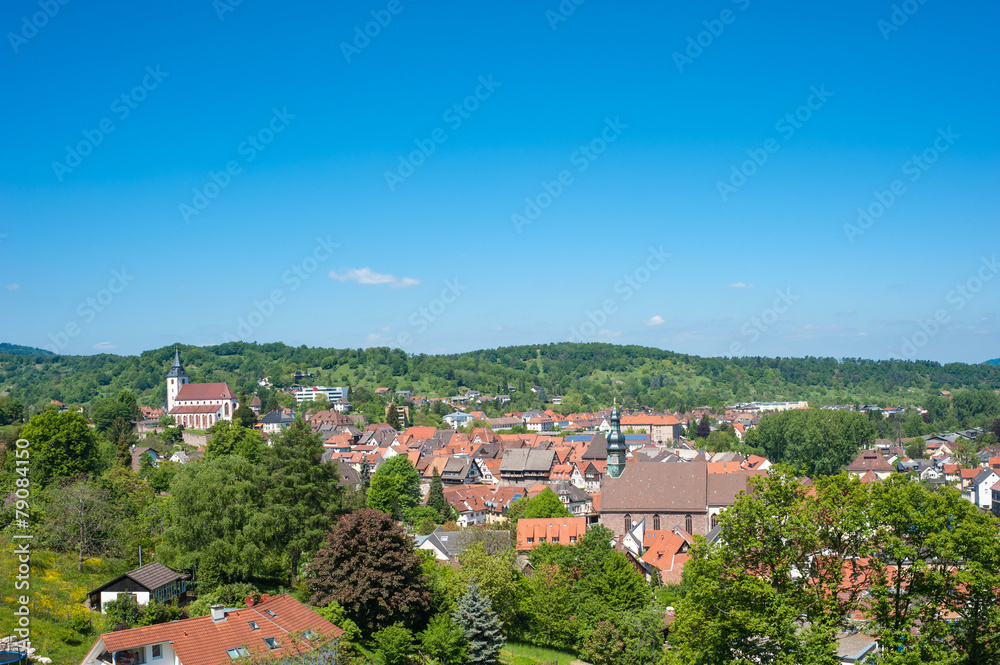 Stadtpanorama, Gernsbach