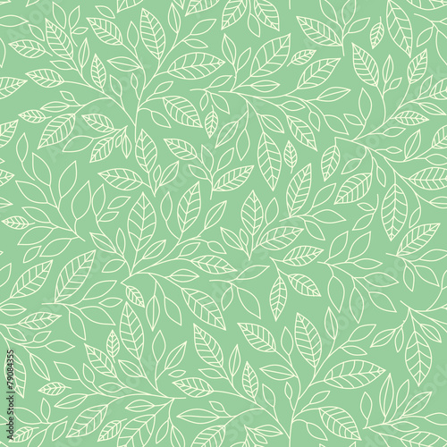 Seamless pattern, leaves on vinous background © orhideia