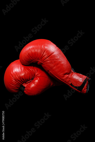 Two red gloves © lighthousestock