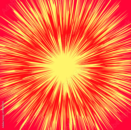 Abstract Burst Background