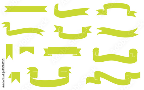 Green ribbons