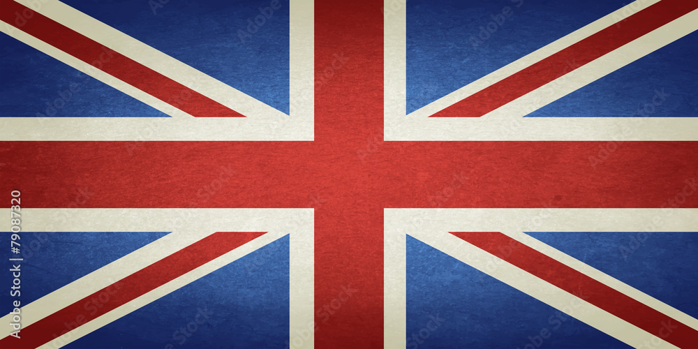 Fototapeta premium Flag Of United Kingdom Of Great Britain And Northern Ireland