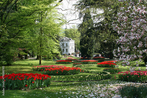 Obraz na płótnie Parc de Lahr en Allemagne w salonie