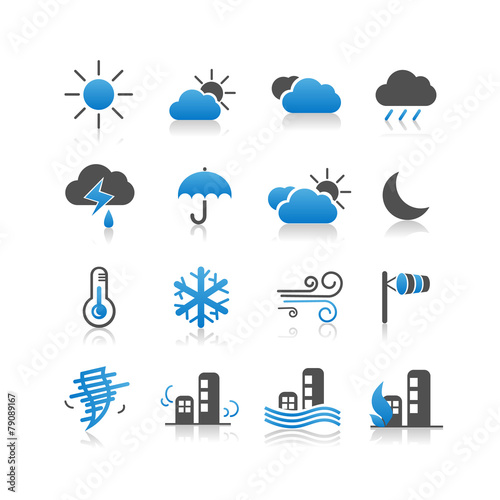 Weather icon set