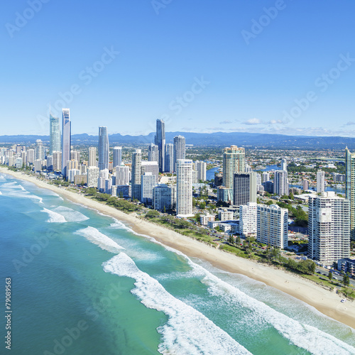 Sunny Surfers Paradise on the Gold Coast © Zstock