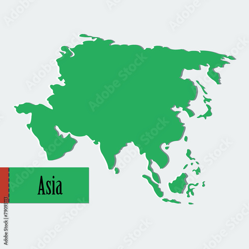 Vector asia.