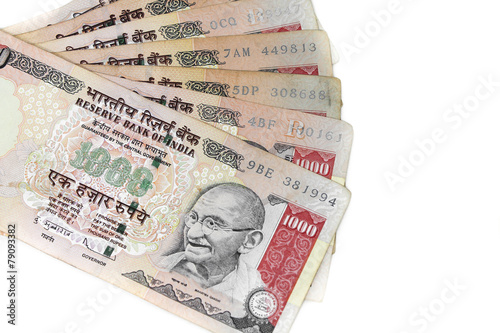 Obraz na płótnie Indian Rupees w salonie