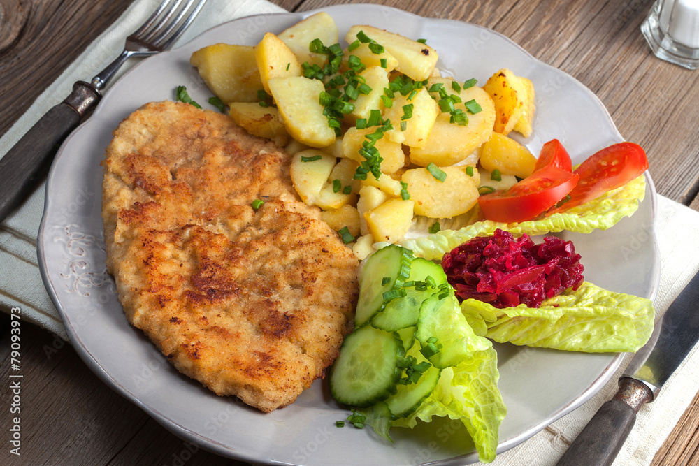 Fried pork chop. Fried pork chop.