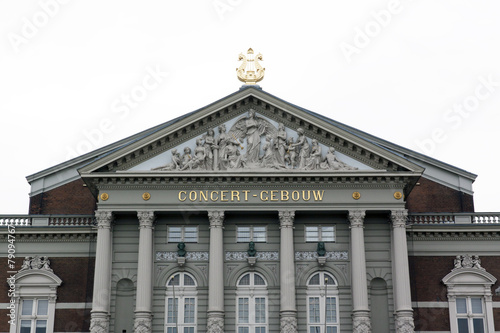 Photography Royal concert building in Amsterdam