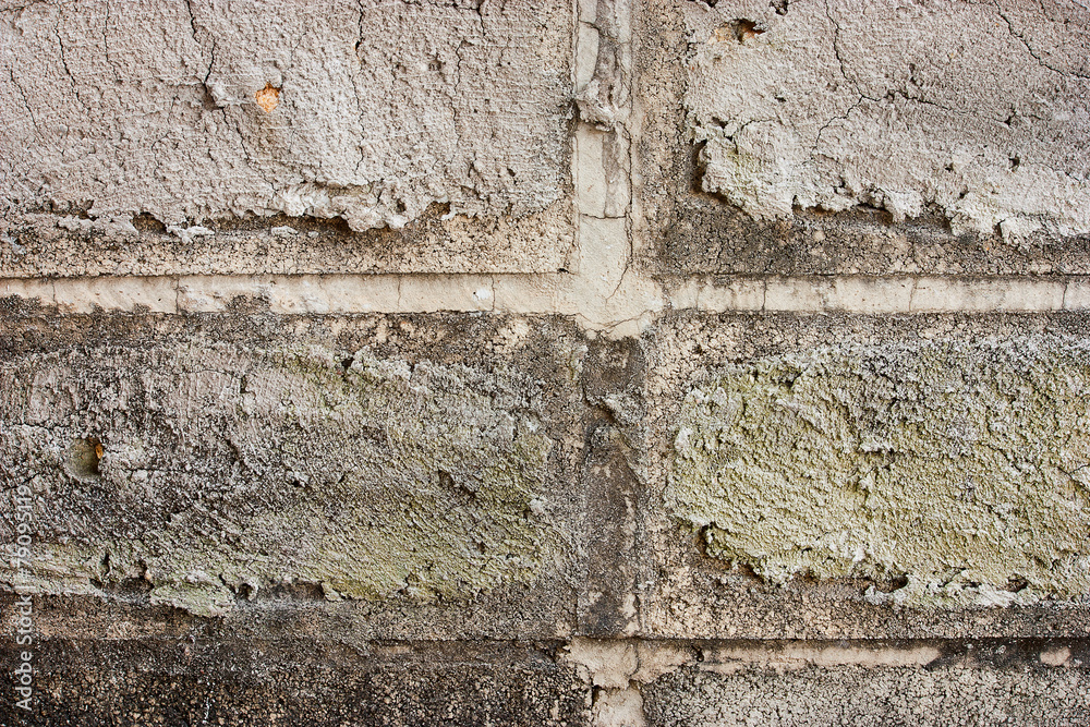 Fototapeta premium The surface of the concrete blocks.