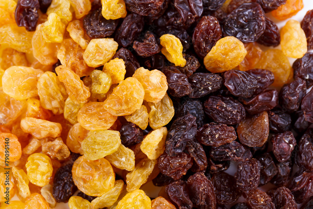 Background from different mixed sultanas Background from different mixed sultanas