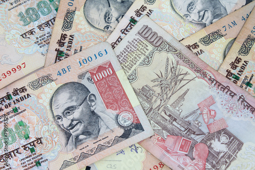 Obraz na płótnie Indian Rupees w salonie