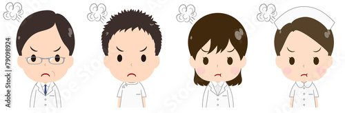 医者　看護師　怒る