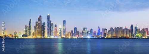 Panoramic view of Dubai © Frédéric Prochasson