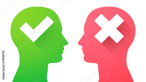 Head set with survey icons