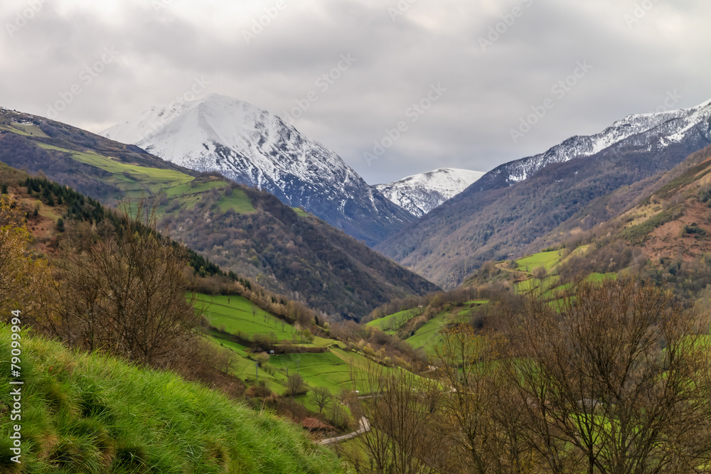Fototapeta premium Valle de Leitariegos