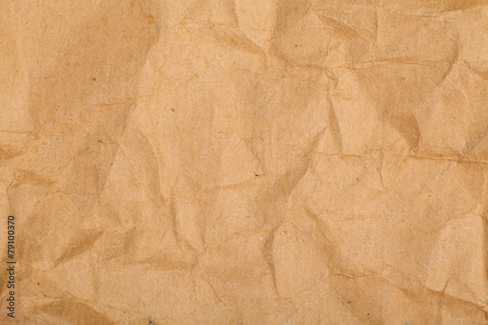 Obraz premium Сrumpled sheet