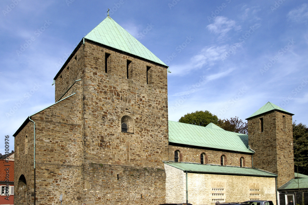 St.-Lucius-Kirche in Essen Werden, Deutschland