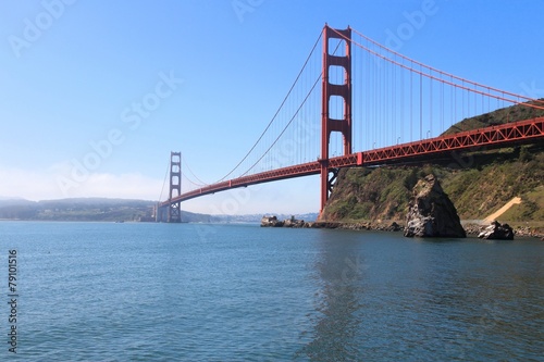San Francisco symbol - Golden Gate Bridge