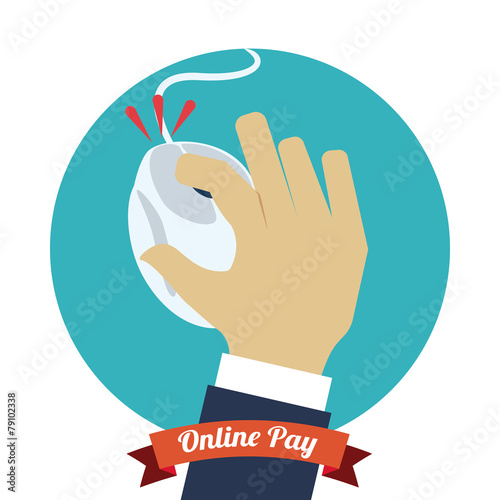 Payment design, vector illustration.