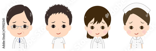 医者　看護師　ニヤニヤ