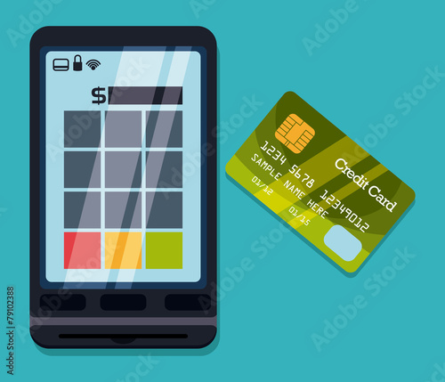 Payment design, vector illustration.
