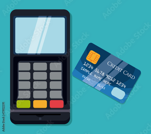 Payment design, vector illustration.