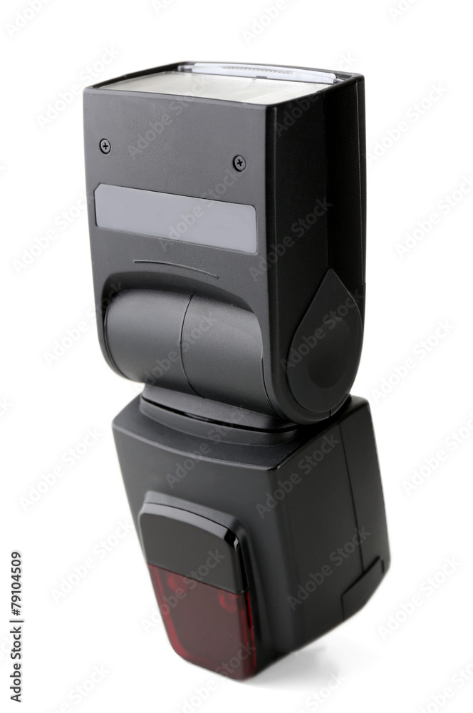 Camera flash isolated on white Camera flash isolated on white
