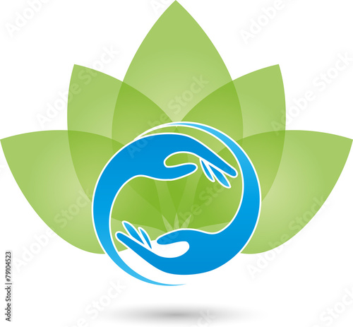 Logo, Hände, Physiotherapie, Heilpraktiker