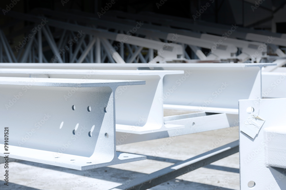 Obraz premium Fire Stop Painting Iron Constructions