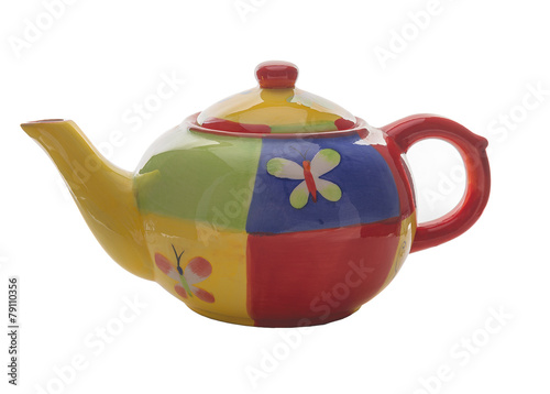Teapot with patterns