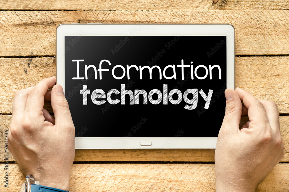 Tablet pc with information technology Tablet pc with information technology