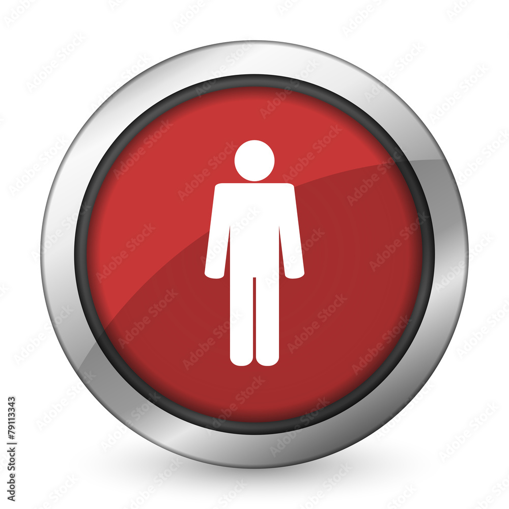 male red icon male gender sign