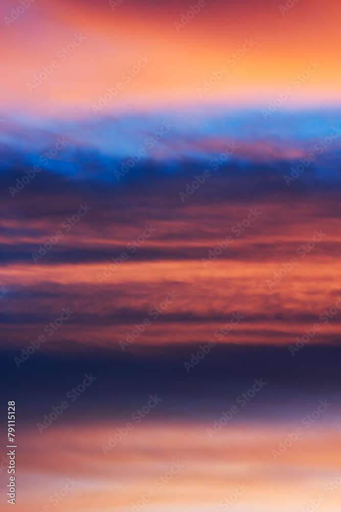 Colorful clouds. Natural background. Texture of clouds