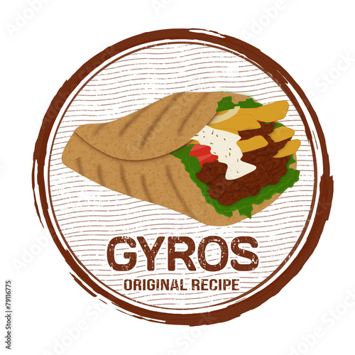 Gyros stamp