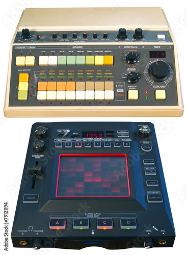Analog drum machine & digital FX processor