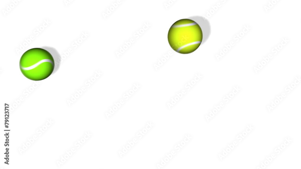 Tennis Ball Bounce Animation Tennis Ball Bounce Animation