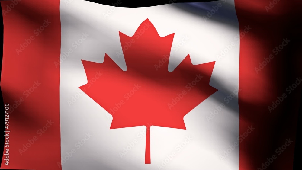 Canada flag loop Canada flag loop