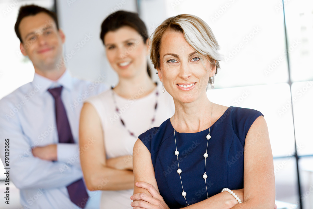 Obraz premium Speak to our team of great professionals