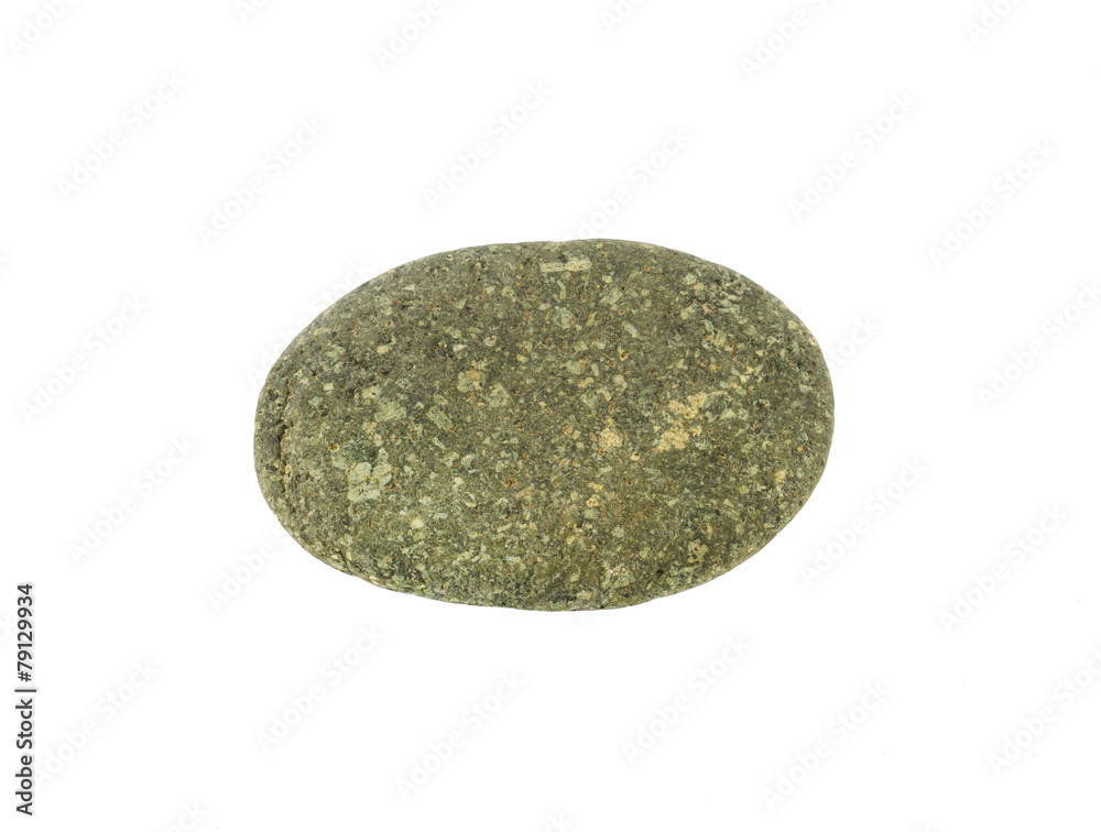 one stone isolated on a white background one stone isolated on a white background