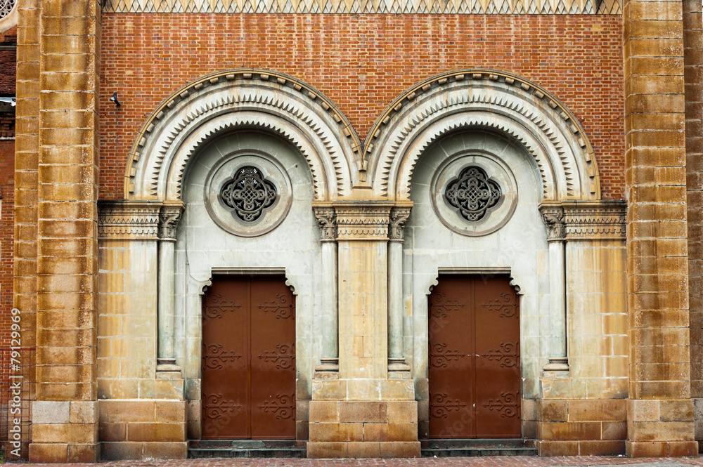 Fototapeta premium Old door of a church